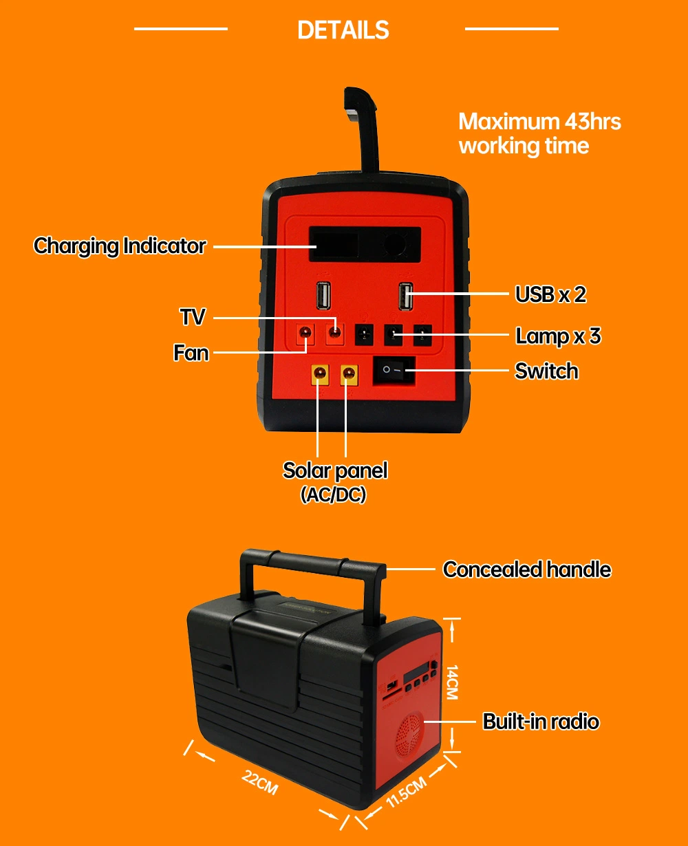 Solar Panels for Home System Power DC Solar Home System